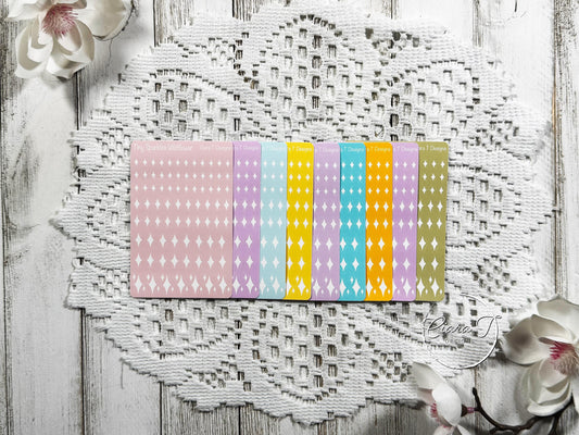 Tiny Candy Background Sparkle Sticker Sheet