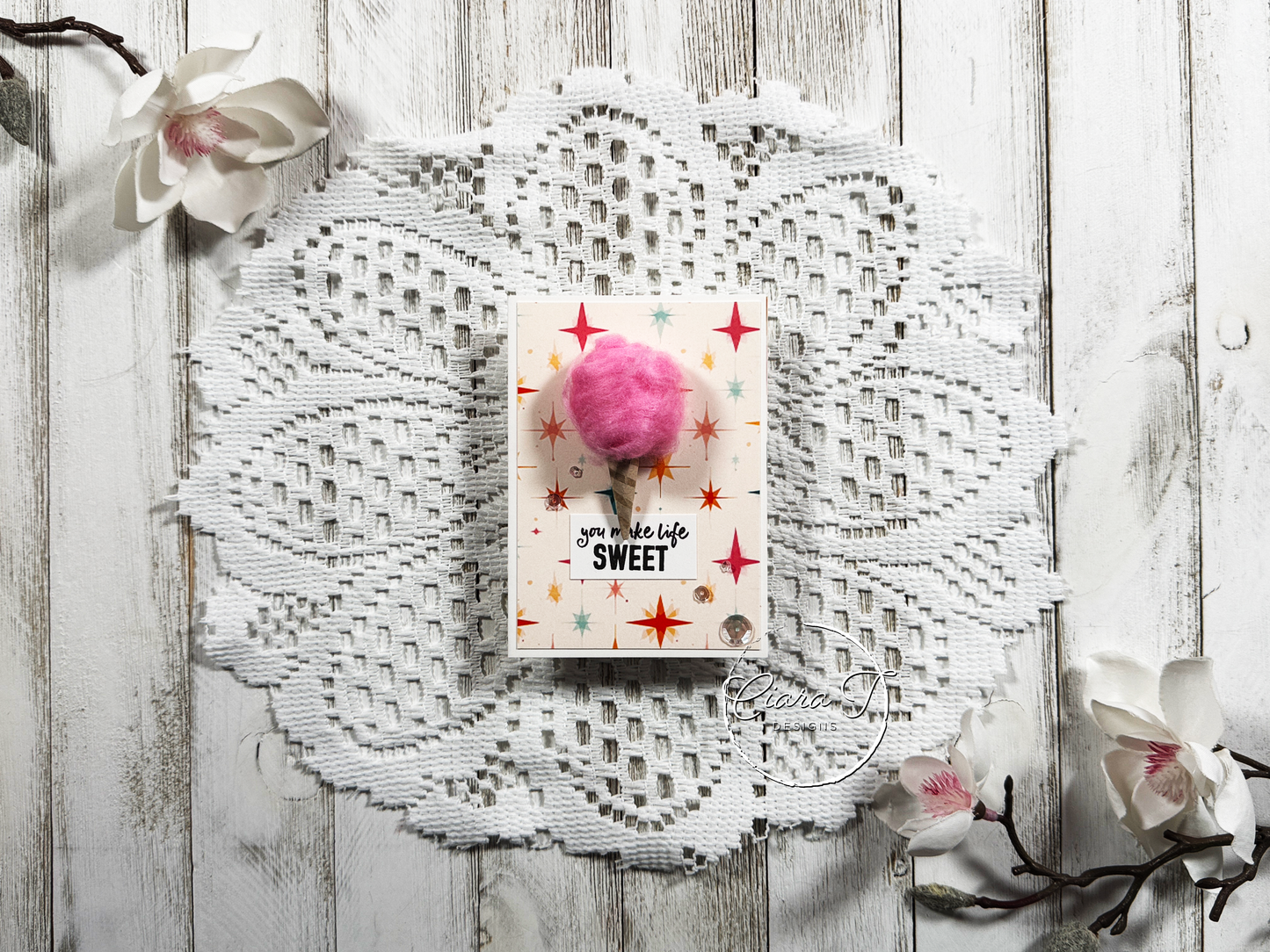 Cotton Candy 4 Bar Miscellaneous Card