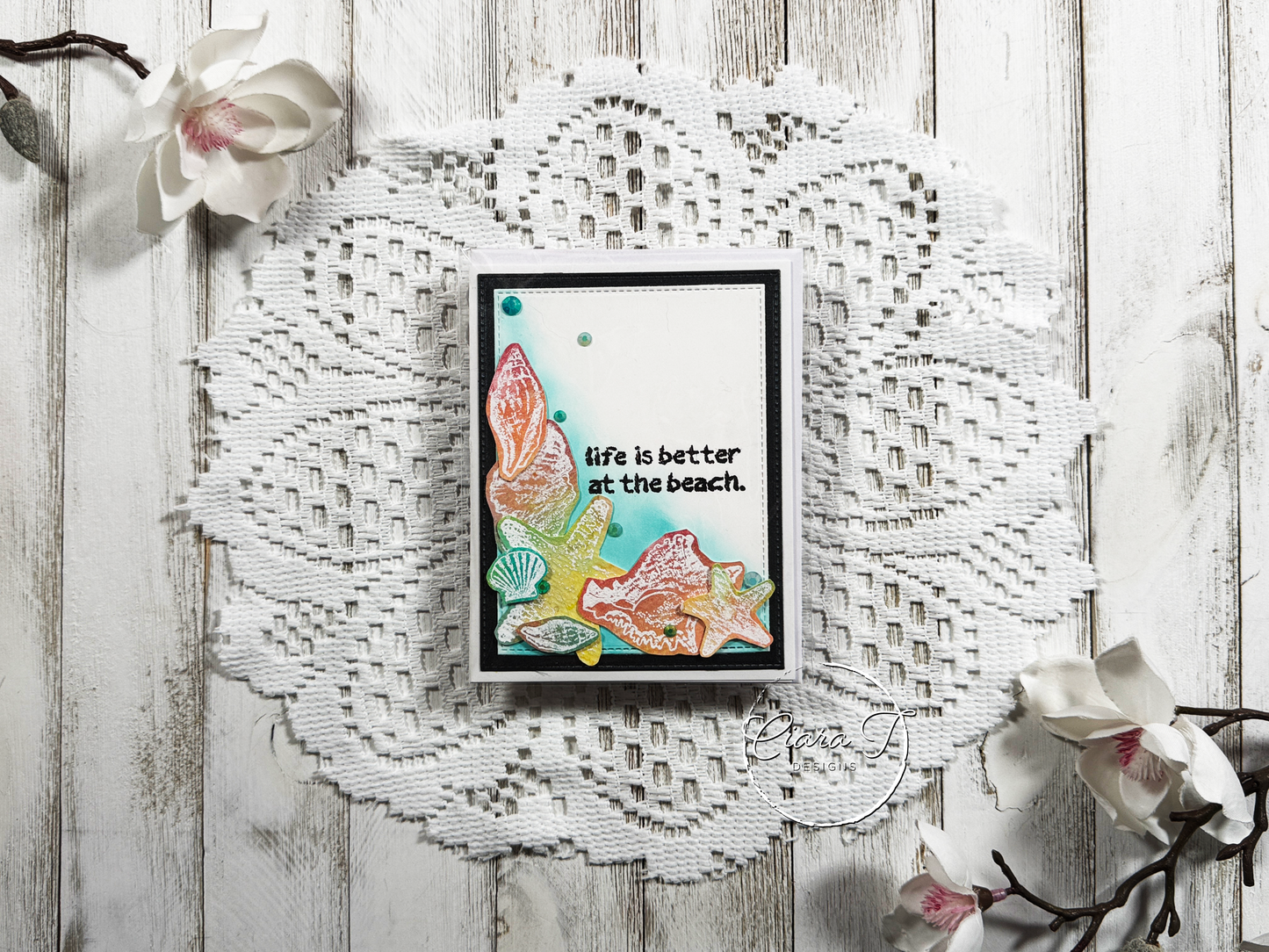 Sea Shell Miscellaneous Card
