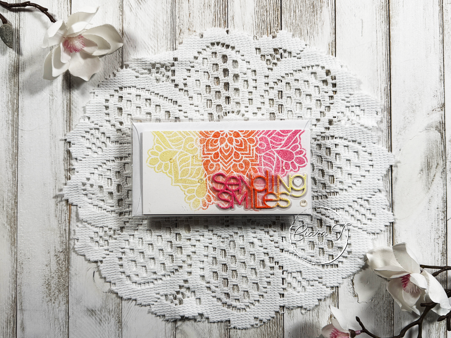 Glitter Paste Miscellaneous Mini Slimline Card