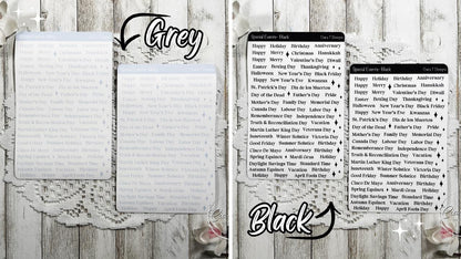 Special Events Rainbow Coloured Sticker Sheet