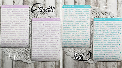 Large Candy Coloured Special Events Sticker Sheet