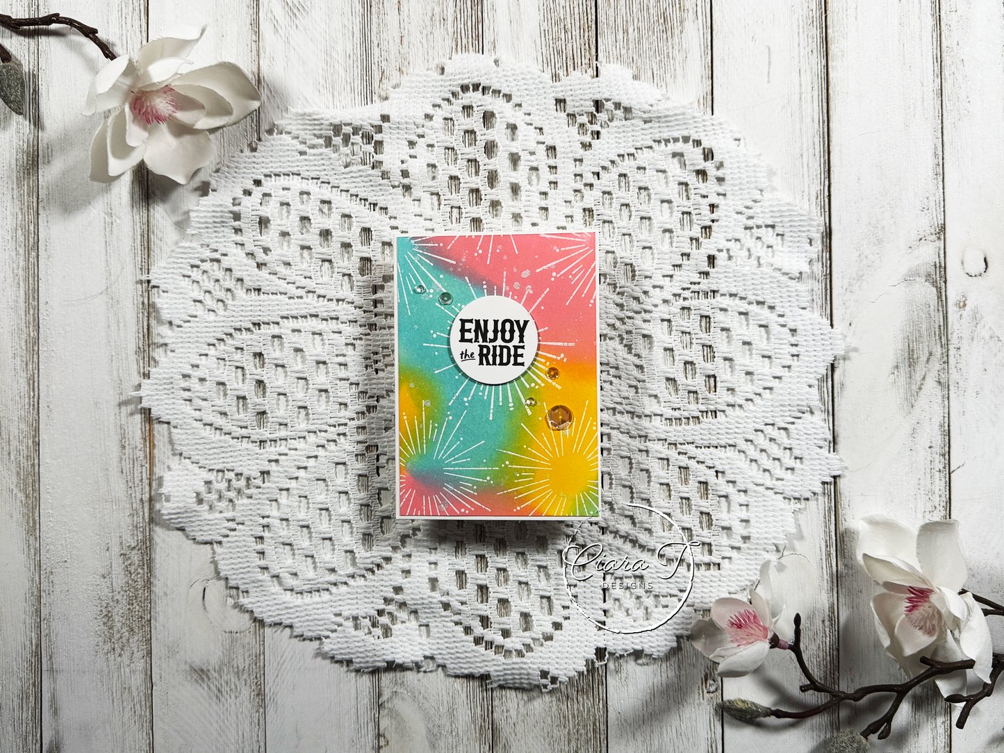 Ink-Blended 4 Bar Miscellaneous Card