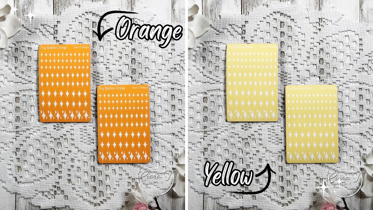 Tiny Rainbow Background Sparkle Sticker Sheet