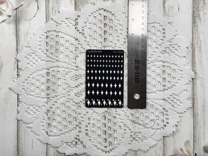 Tiny Rainbow Background Sparkle Sticker Sheet