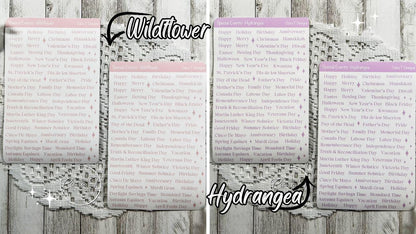 Large Candy Coloured Special Events Sticker Sheet