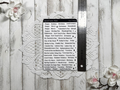 Special Events Rainbow Coloured Sticker Sheet