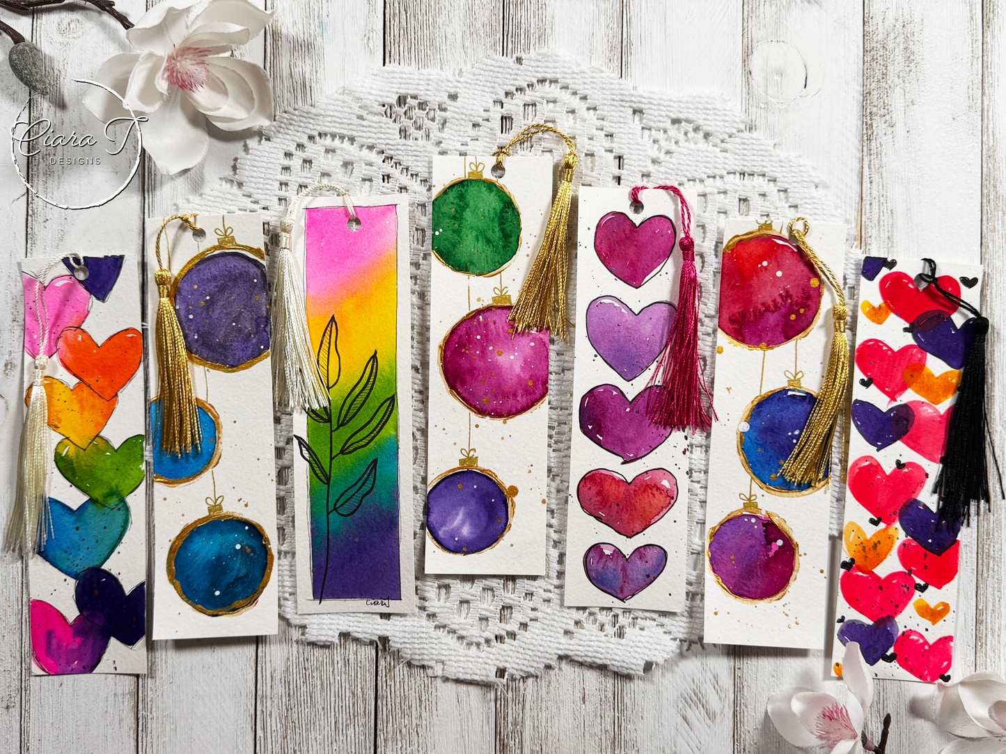 Watercolour Bookmark