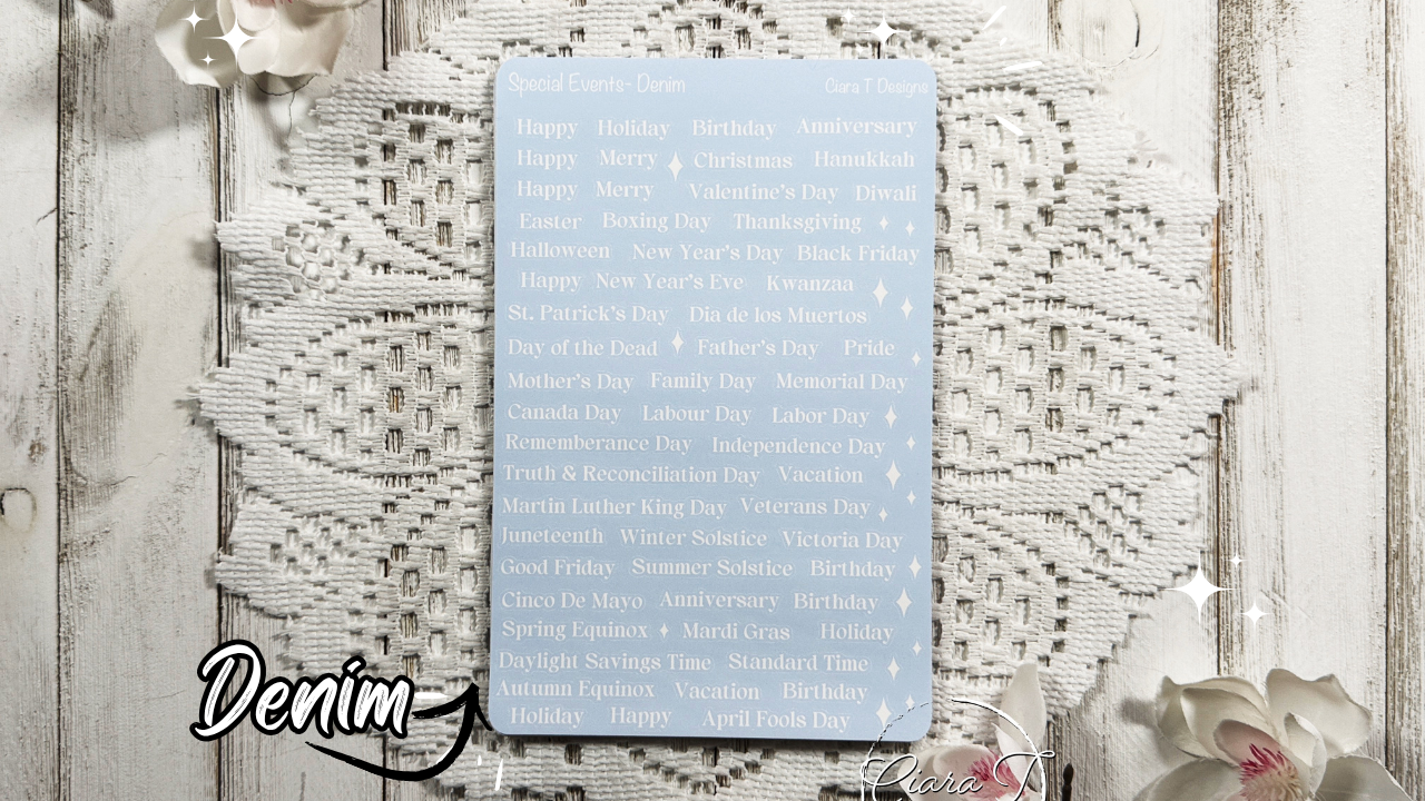 Candy Background Special Events Large Sticker Sheet