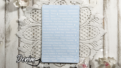 Candy Background Special Events Large Sticker Sheet