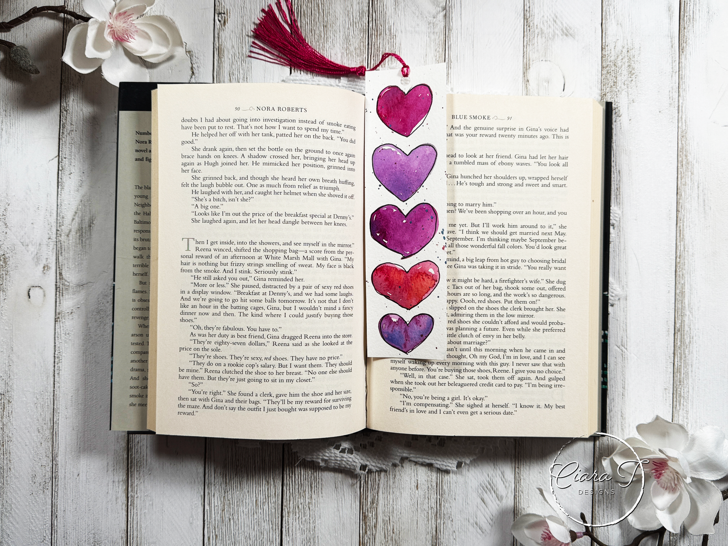 Watercolour Bookmark