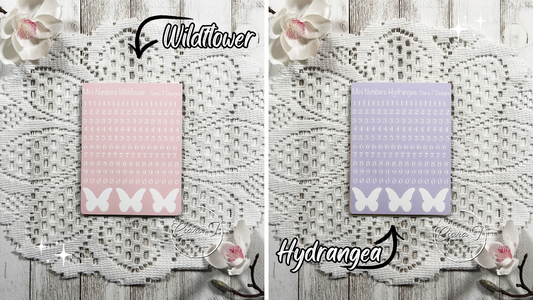Candy Background Mini Numbers Medium Sticker Sheet