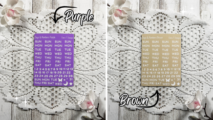 Rainbow Background Days & Numbers Medium Sticker Sheet