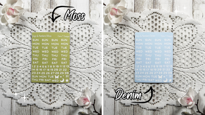 Candy Background Days & Numbers Medium Sticker Sheet