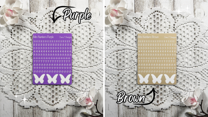 Rainbow Background Mini Numbers Medium Sticker Sheet