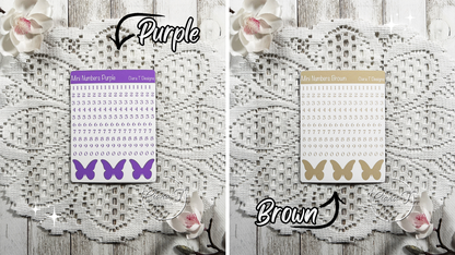 Rainbow Mini Numbers Medium Sticker Sheet