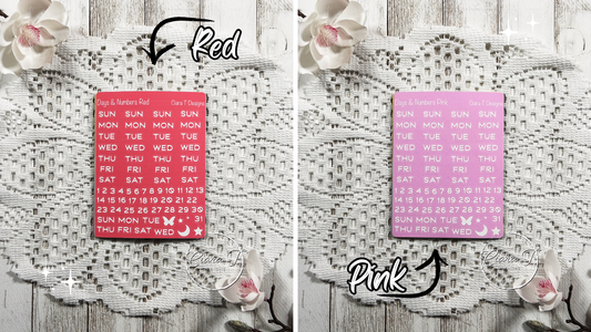 Rainbow Background Days & Numbers Medium Sticker Sheet