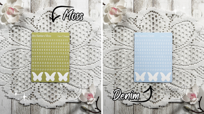 Candy Background Mini Numbers Medium Sticker Sheet