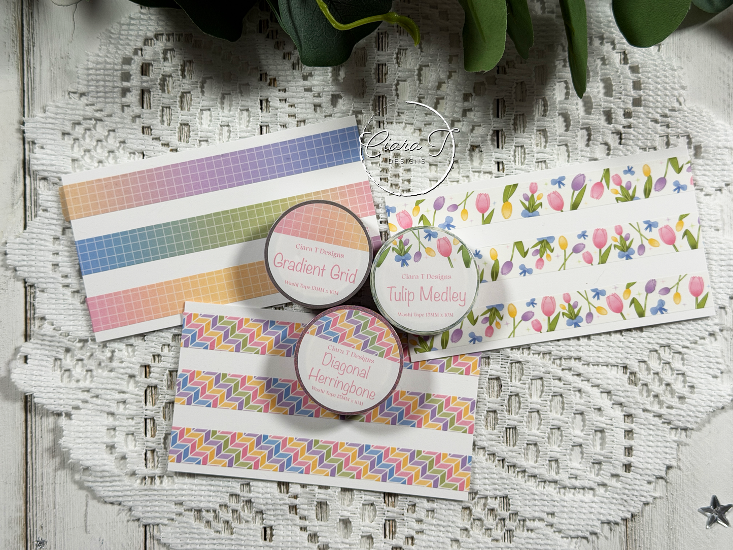 Washi Tape Bundle - Tulip Collection