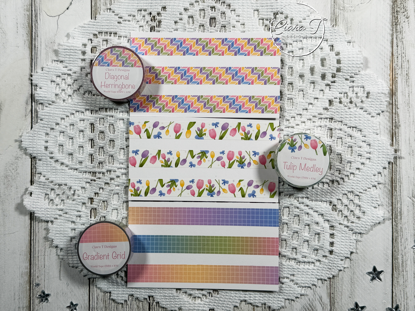 Washi Tape Bundle - Tulip Collection
