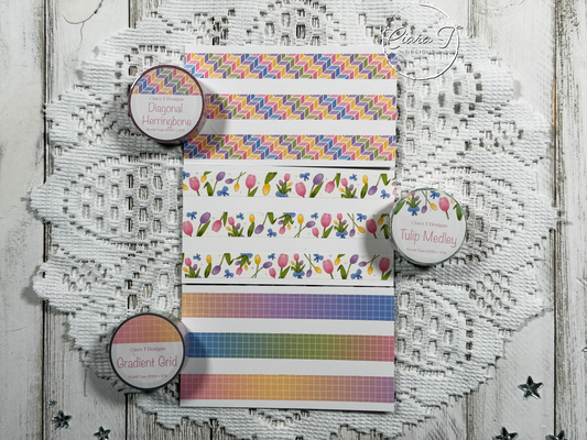 Washi Tape Bundle - Tulip Collection