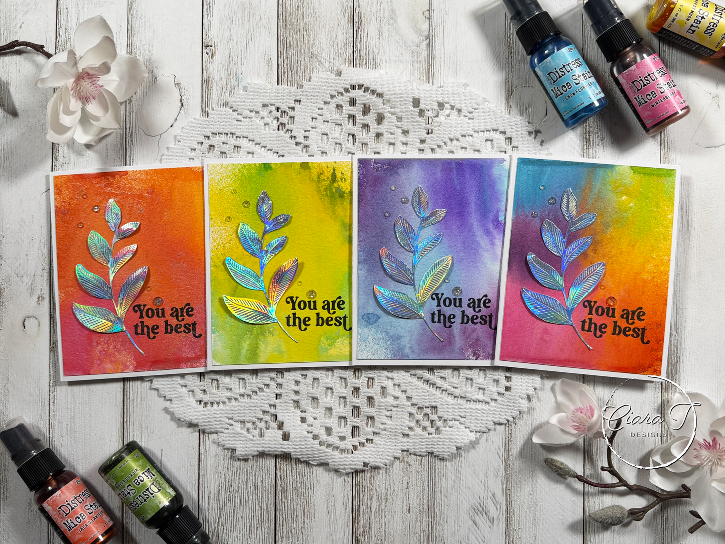 Multi-Coloured Inspirational Card *Bundle*