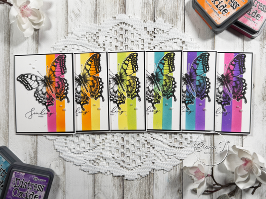 Ink-Blended Butterfly Friendship Card *Bundle*