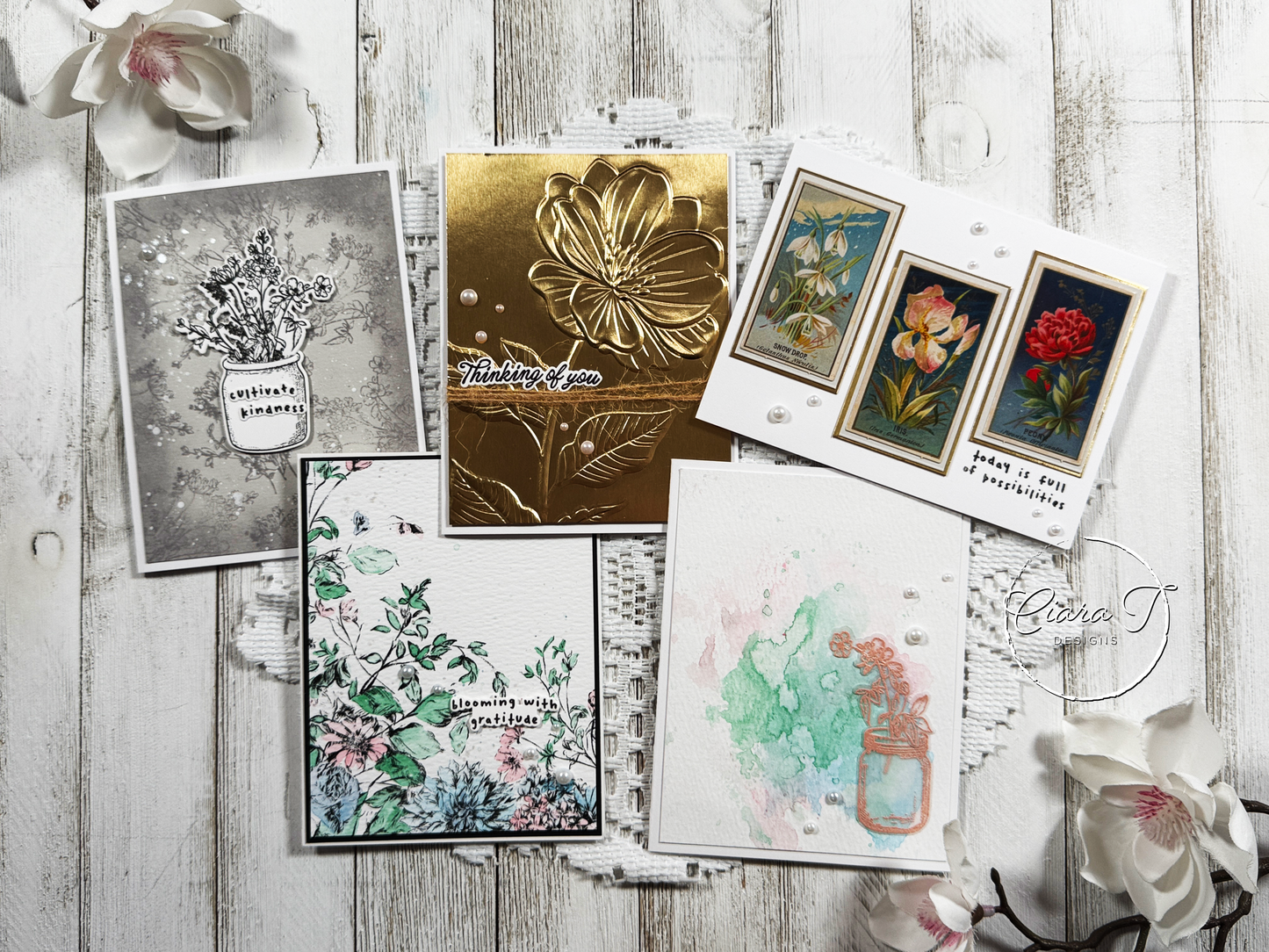 Made to Flourish 5 Cards 1 Kit Card *Bundle*