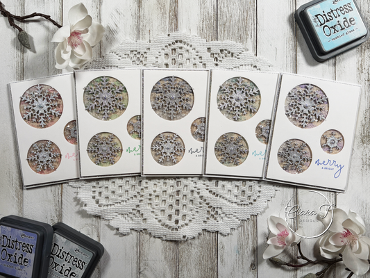 Snowflake Shaker Christmas Card *Bundle*