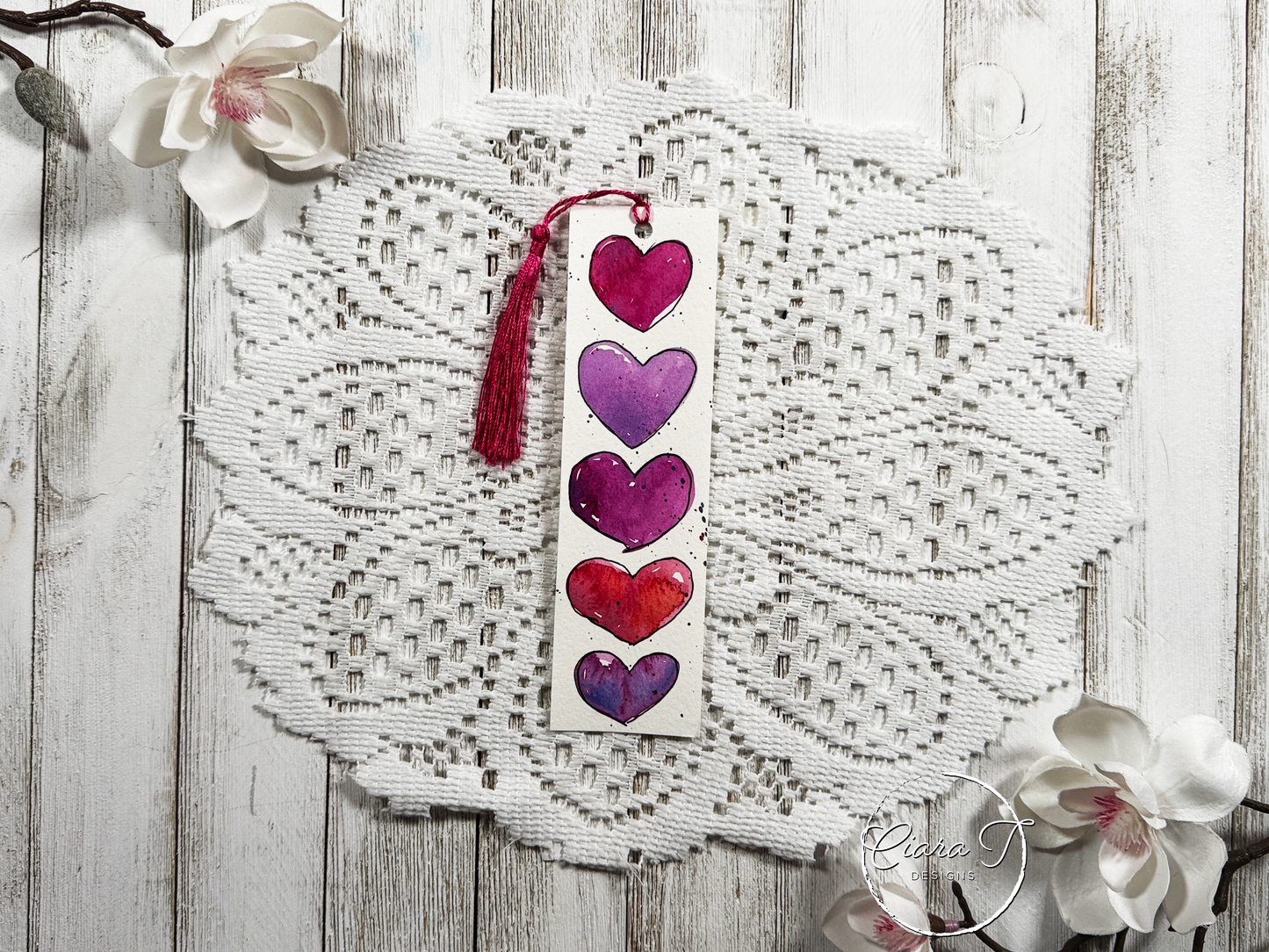 Watercolour Bookmark