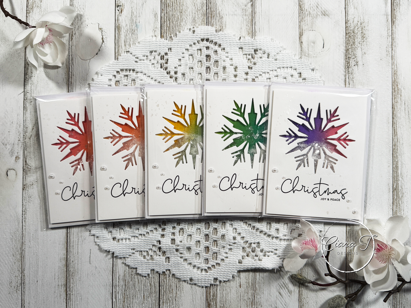Ink-Blended Shaker Christmas Card *Bundle*