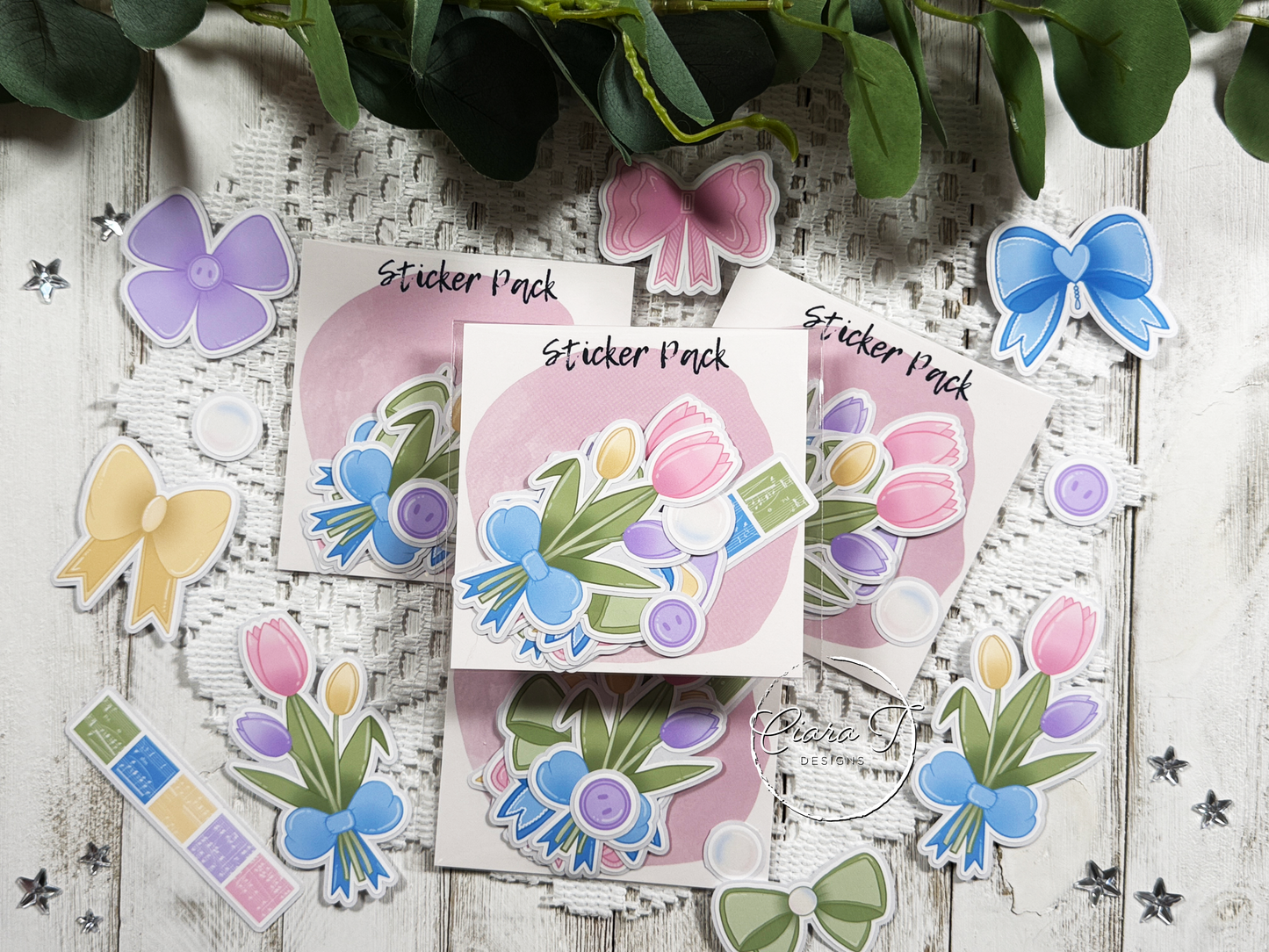 Tulips Sticker Pack - Tulip Collection