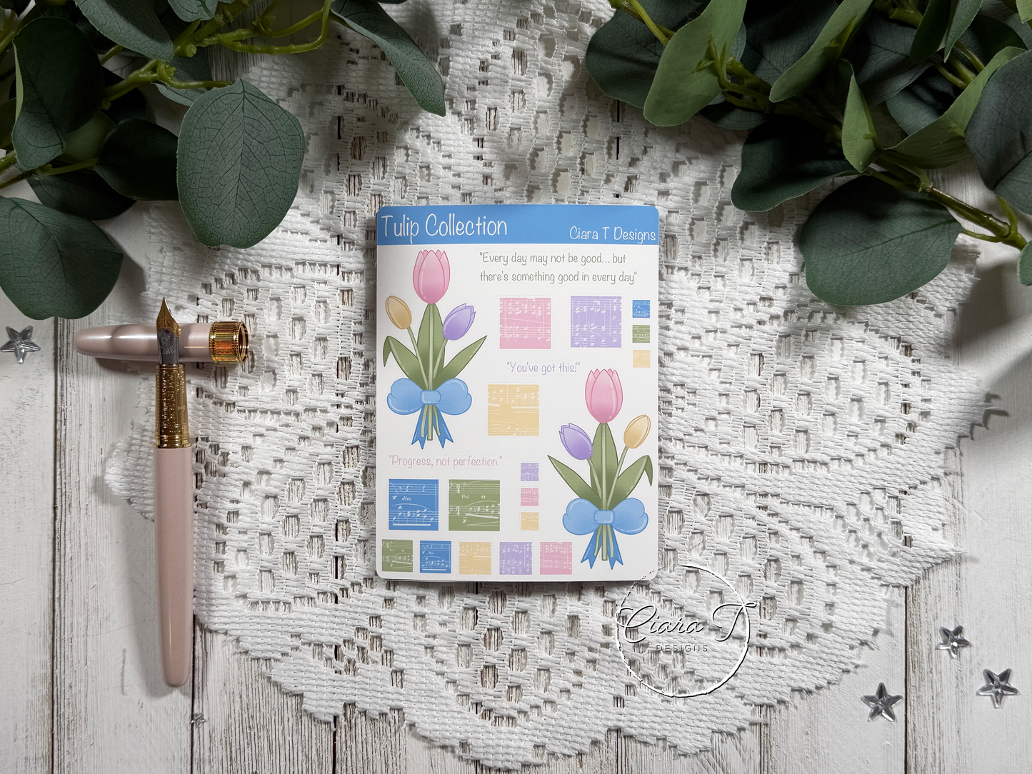 Tulips Sticker Sheet - Tulip Collection