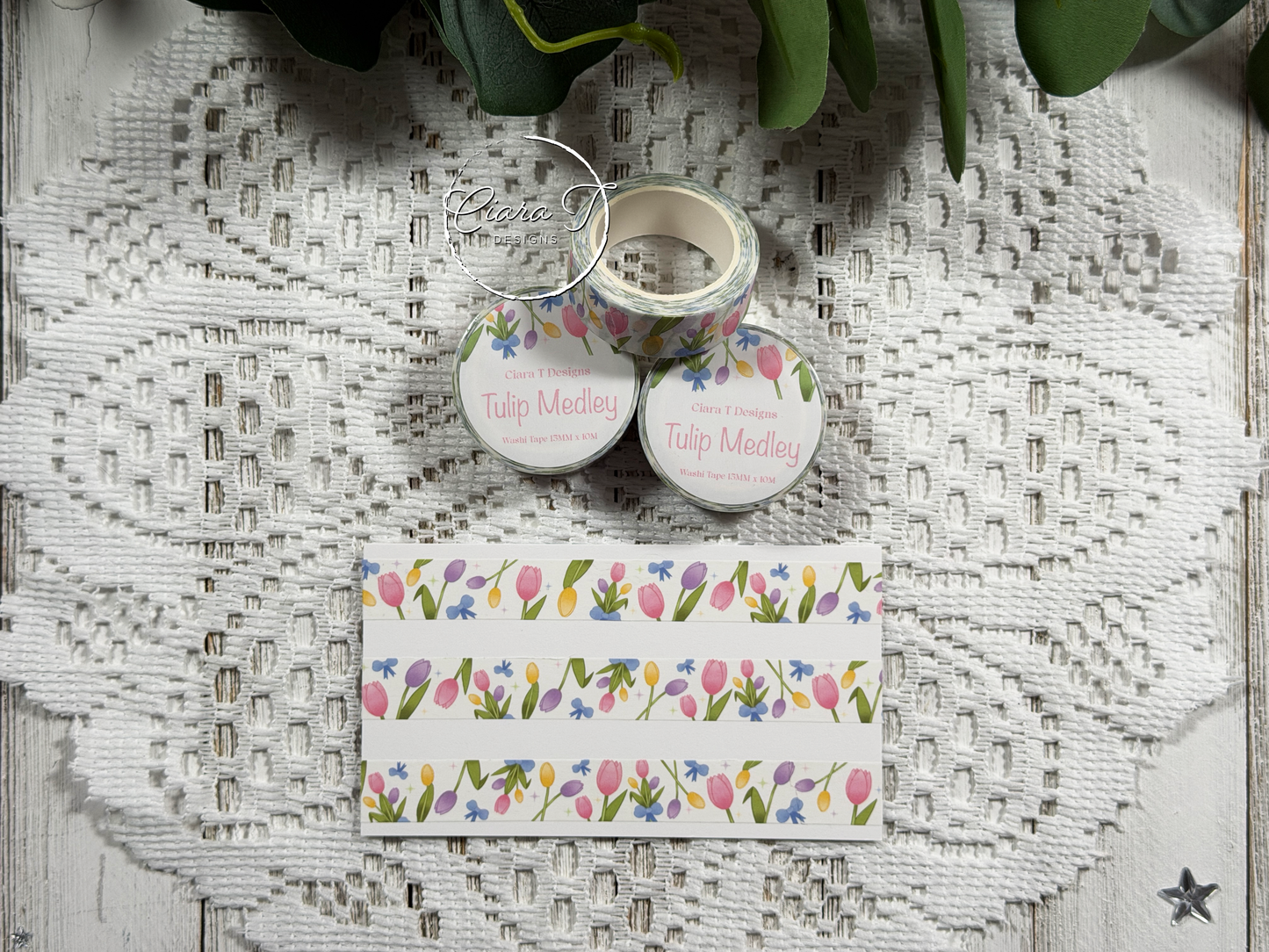 Tulip Medley Washi Tape - Tulip Collection