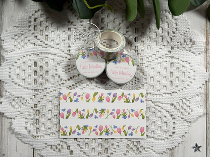 Tulip Medley Washi Tape - Tulip Collection