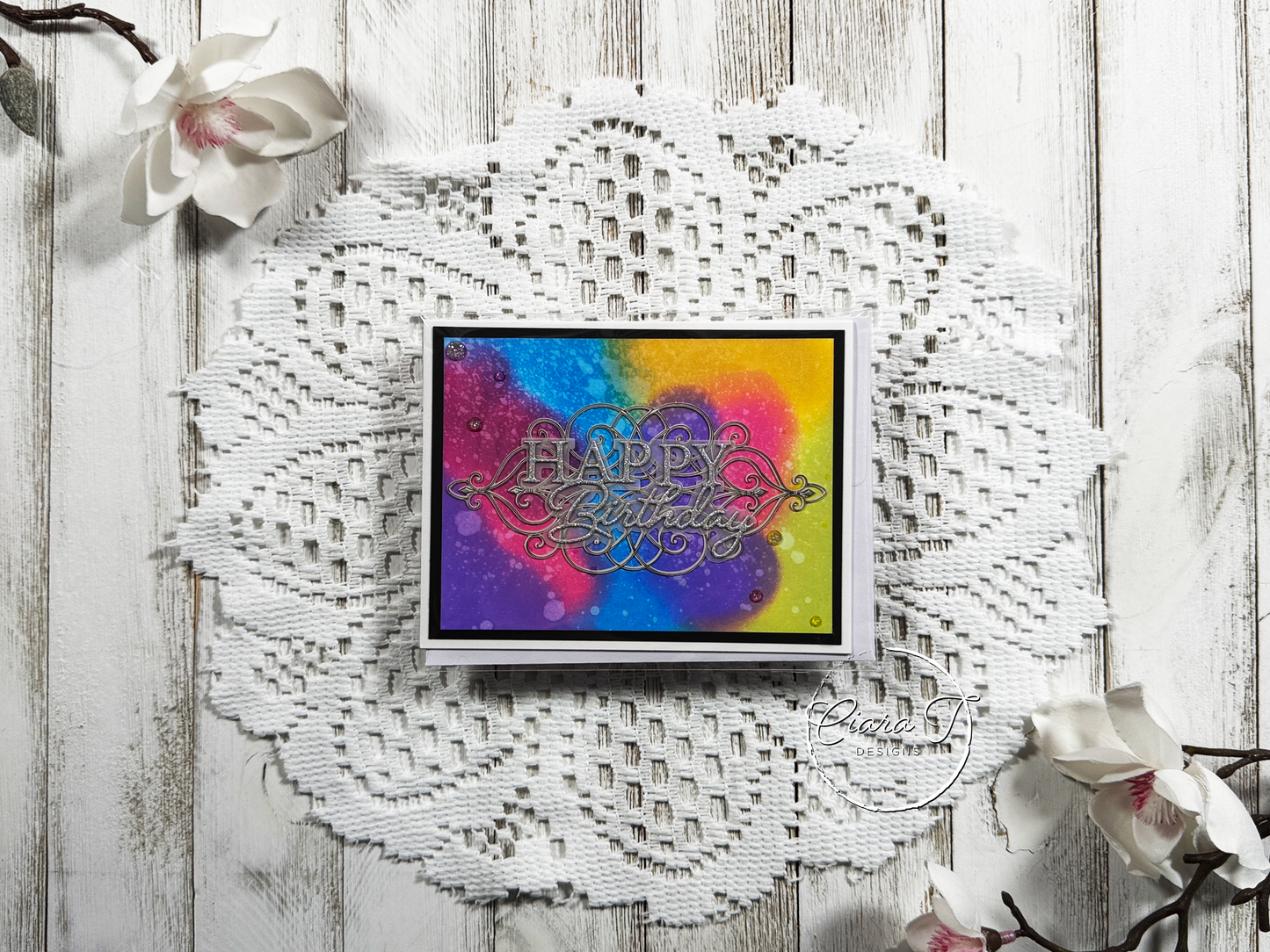 Multi-Coloured Birthday Card