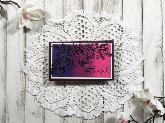 You are wonderful Friendship Mini SlimlineCard