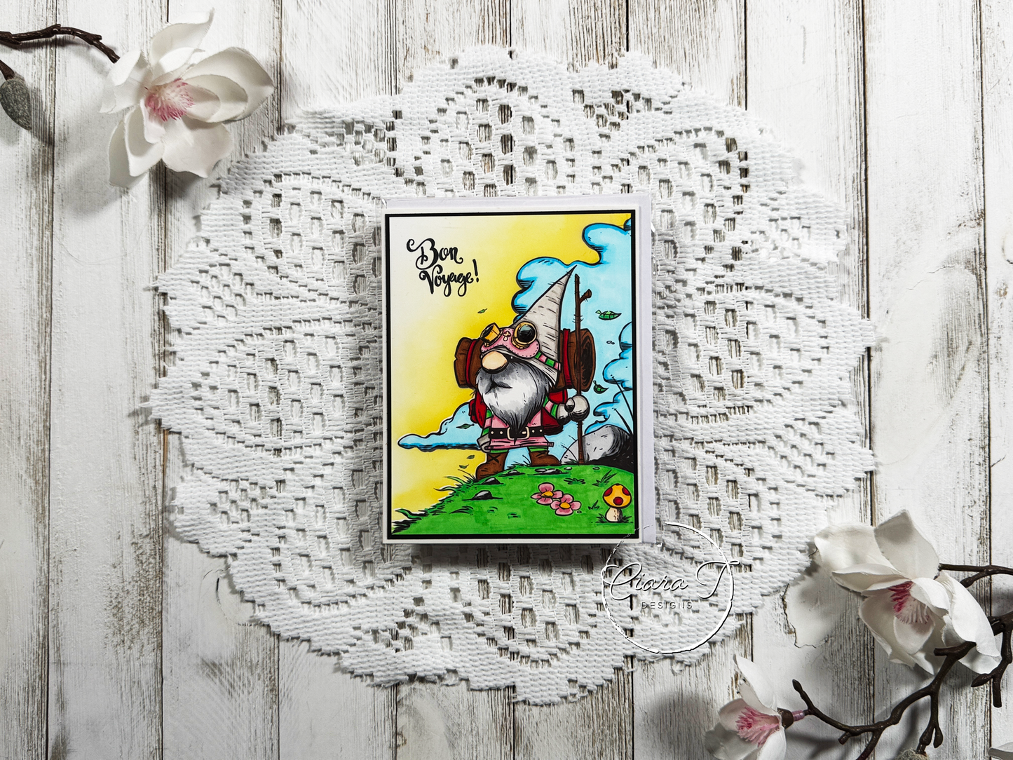Travelling Gnome Miscellaneous Card