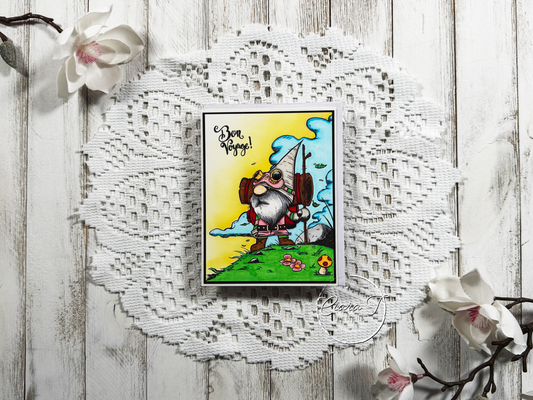 Travelling Gnome Miscellaneous Card