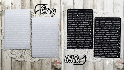 Special Events Rainbow Background Sticker Sheet