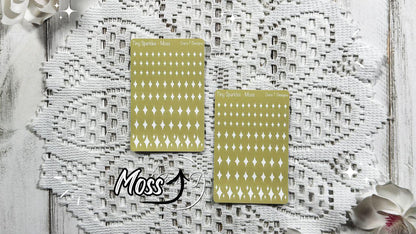 Tiny Candy Background Sparkle Sticker Sheet