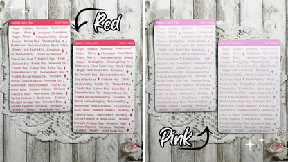 Special Events Rainbow Coloured Sticker Sheet