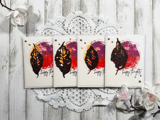 Bronze Leaf Inspirational Card *Bundle*