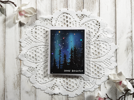 Northern Lights Inspirational Card