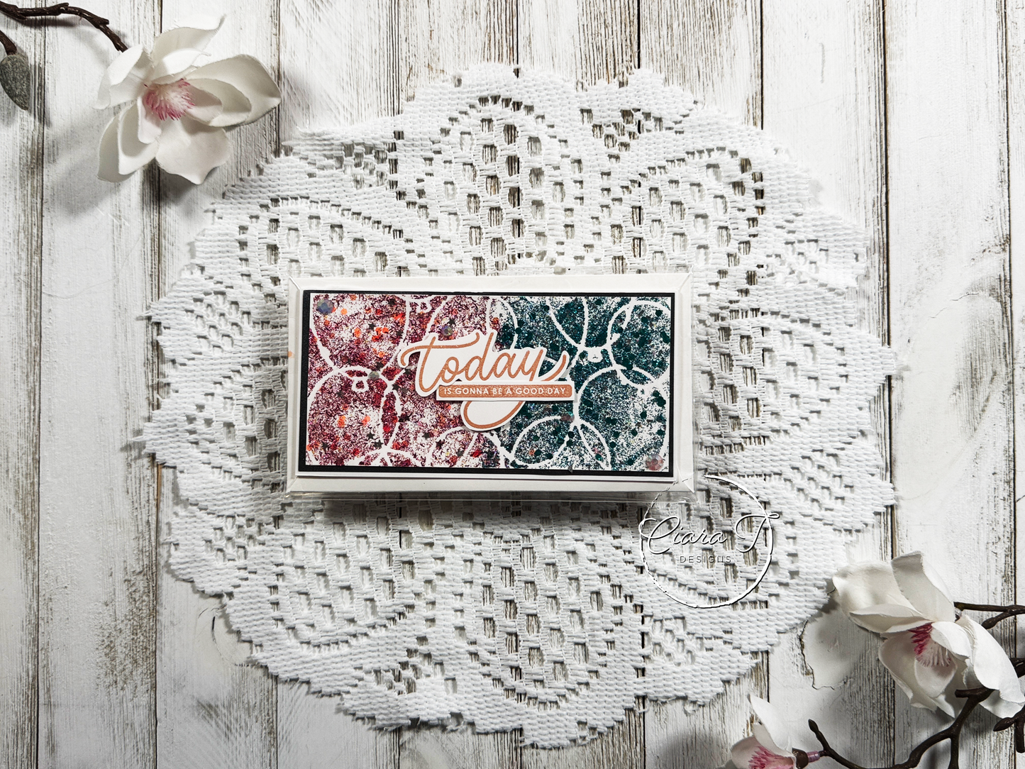 Balloons & Glitter Paste Miscellaneous Mini Slimline Card