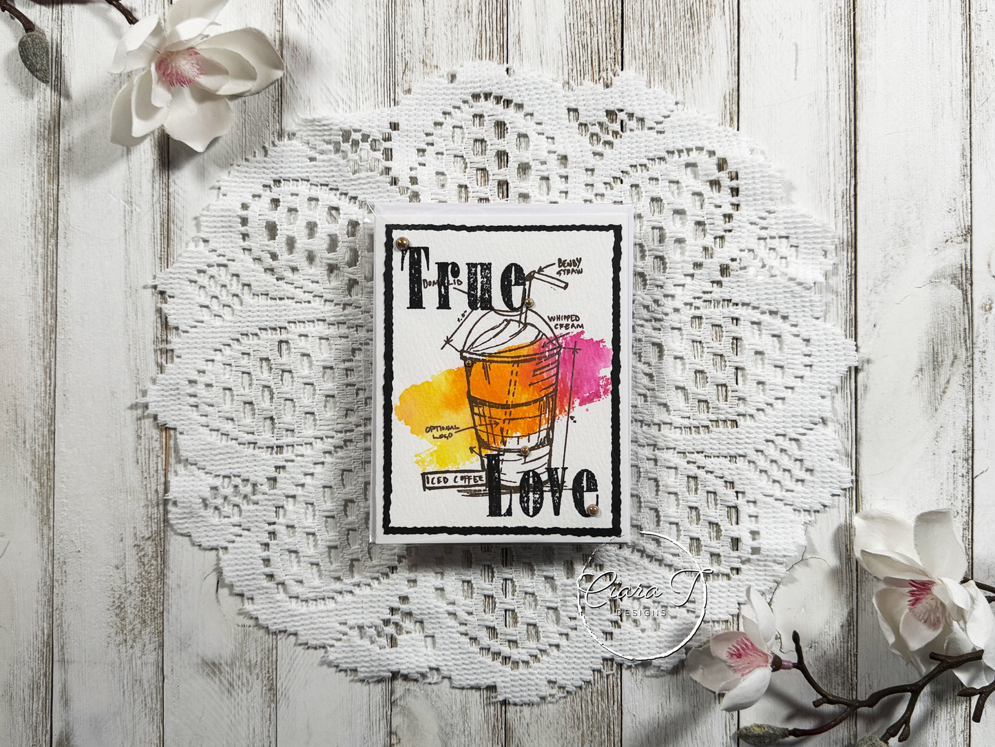 Warm True Love Coffee Valentines Card