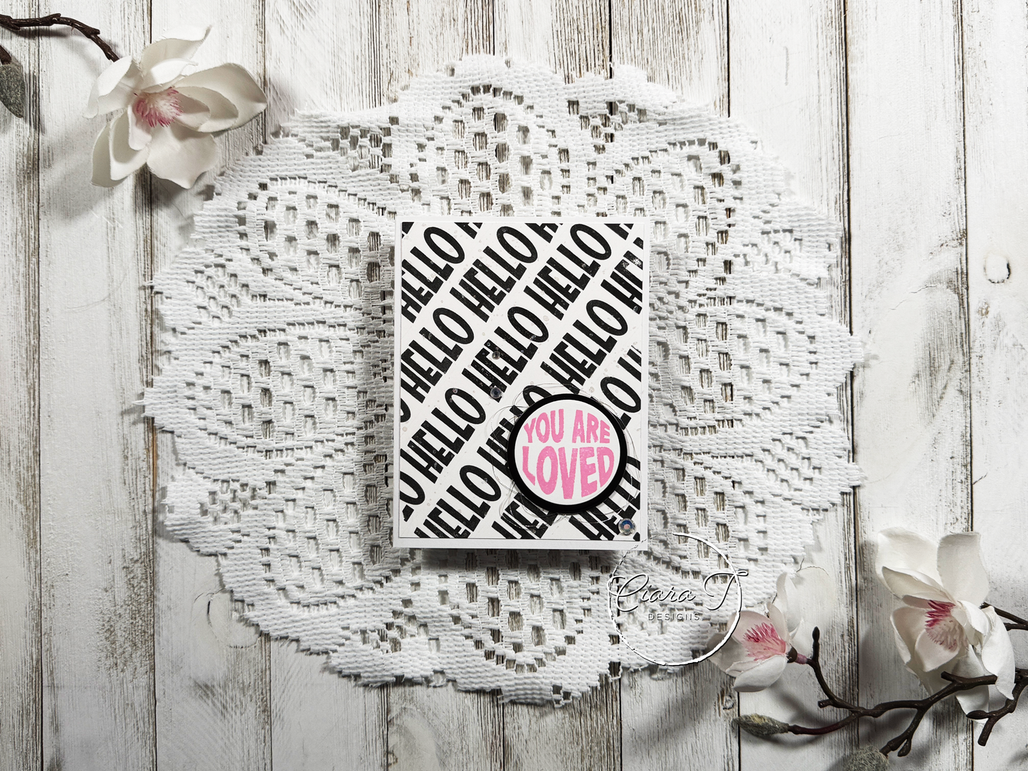 Bold Hello Miscellaneous Card