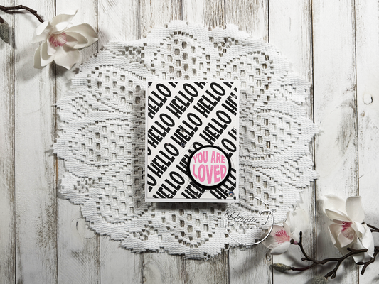 Bold Hello Miscellaneous Card